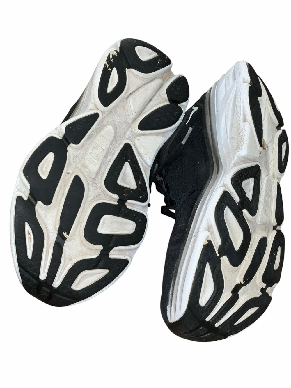 HOKA Bondi 8 Wide Men’s Running Shoes – Black/White – Size 11 2E - Picture 2 of 3